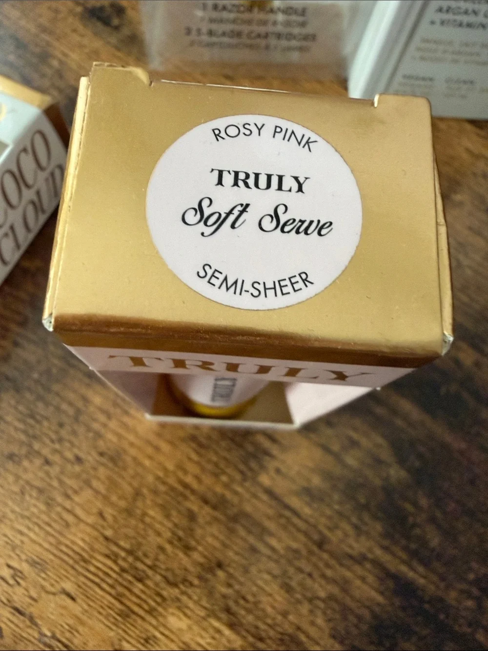 TRULY Pink and Gold Makeup & Aftershave Gift Set